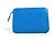Pochette Multi Chanel in pelle caviar blu - vista 2