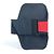 Pouch porta telefono Balenciaga Explorer Nero Rosso - vista 2