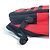 Pouch porta telefono Balenciaga Explorer Nero Rosso - vista 9