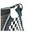 Borsa Pochette Intrecciato di Bottega Veneta Nero Bianco - vista 10