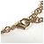 Chanel B24C CC Coco Mark Star Chain Choker Bianco D'oro - vista 4