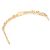 Chanel B24C CC Coco Mark Star Chain Choker Bianco D'oro - vista 7