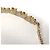 Chanel B24C CC Coco Mark Star Chain Choker Bianco D'oro - vista 8