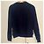 Authentischer Saint Laurent 14 AW Slimane Sweatshirt aus Lammleder mit Fransen und Metallornament Schwarz - Ansicht 6