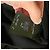 Authentischer Saint Laurent 14 AW Slimane Sweatshirt aus Lammleder mit Fransen und Metallornament Schwarz - Ansicht 9