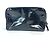 Pochette nera Chanel con il marchio CC di Coco Nero