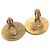 Pendientes de clip en oro Chanel Coco Mark Dorado - vista 6