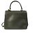 Borsa in pelle khaki Fendi Cachi