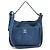 Borsa a spalla Chanel A57641 Matelassé Coco Mark in denim Blu