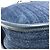 Borsa a spalla Chanel A57641 Matelassé Coco Mark in denim Blu - vista 10