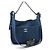 Borsa a spalla Chanel A57641 Matelassé Coco Mark in denim Blu - vista 17
