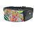 Belt Bag Céline Bolsa de cintura Celine com cinto largo e padrão de lenço Preto Multicor