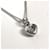 Chopard Heart Happy Diamond Halskette Silber  - Ansicht 4