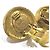 Orecchini a clip dorati Chanel D'oro - vista 4