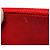 Borsa a spalla in pelle caviar rossa Chanel Rosso - vista 12