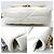 Borsa a spalla con catena Chanel 19 Bianco Crudo - vista 3