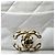 Borsa a spalla con catena Chanel 19 Bianco Crudo - vista 8