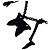 Authentische Vintage Alexander McQueen schwarzes oxidiertes Messing Gothic-Halskette - Ansicht 7