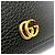 Billetera compacta de tres pliegues Gucci GG Marmont Negro - vista 7