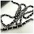 Borsa a spalla Chanel Matelassé Coco Mark Classic Chain Wallet Nero - vista 6