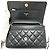 Borsa a spalla Chanel Matelassé Coco Mark Classic Chain Wallet Nero - vista 7