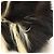 Borsa a spalla in pelliccia marrone scuro Fendi 8BT161 - vista 3