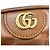 Borsa a spalla in pelle marrone Gucci - vista 6