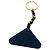 Llave de triángulo Chanel 94P Negro Dorado