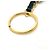 Llave de triángulo Chanel 94P Negro Dorado - vista 5