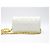 Timeless Chanel Clássico Atemporal com Flap Único em Couro Matelassé e GHW 24K Branco - vista 3