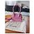 Borsa a tracolla Jacquemus le Chiquito media rosa pelle - vista 15