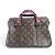 Borsa Tote Manhattan Monogram Louis Vuitton Marrone Bordò