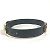 Gucci Black Leather Dog Collar - view 2