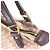 Bolso Tote Louis Vuitton Monogram Idylle Ballade MM Castaño Roja - vista 10
