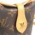 Borsa a spalla pieghevole Monogram Louis Vuitton Marrone - vista 6