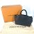 Borsa Tote Petit Palais PM in Monogram Empreinte Louis Vuitton Nero - vue 13