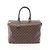 Borsa Boston Damier Ébène Greenwich PM di Louis Vuitton Marrone - vista 2