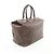Borsa Boston Damier Ébène Greenwich PM di Louis Vuitton Marrone - vista 3