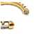 Hermès Bracciale charm a forma di ferro di cavallo Hermes Bianco  - vista 3