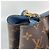 Borsa a Spalla NeoNoe Monogram di Louis Vuitton Marrone Blu - vista 7