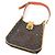 Borsa a Spalla Musette Perforata Monogram Louis Vuitton Marrone Arancione