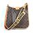 Borsa a Spalla Musette Perforata Monogram Louis Vuitton Marrone Arancione - vista 2