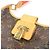 Borsa a Spalla Musette Perforata Monogram Louis Vuitton Marrone Arancione - vista 6