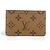 Funda para tarjetas Monogram Reverse Louis Vuitton Castaño - vista 2