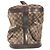 Borsa da viaggio Louis Vuitton Damier Grimo 45 Marrone Damier ebene - vista 4