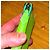 Authentic Hermès Apple Green Swift Leather Globe Trotter Agenda - view 3