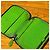Authentic Hermès Apple Green Swift Leather Globe Trotter Agenda - view 5