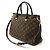 Borsa tote Louis Vuitton Monogram Pallas Nero - vista 3