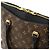 Borsa tote Louis Vuitton Monogram Pallas Nero - vista 8