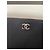 Pochette Chanel in pelle nera asimmetrica Nero - vista 4